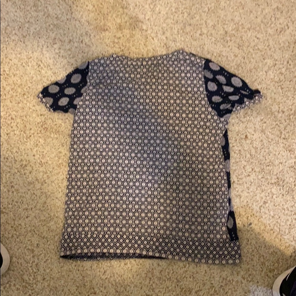 J Crew Patterned Tee - image 3